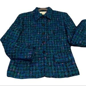 Jones of New York mohair and wool jacket